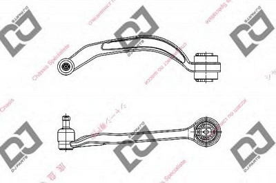 DJ PARTS da1193 -  Рычаг независимой подвески колеса, подвеска колеса